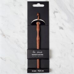 La Mia Rosewood 6 mm 15.5 cm Ahşap Yün Tığ