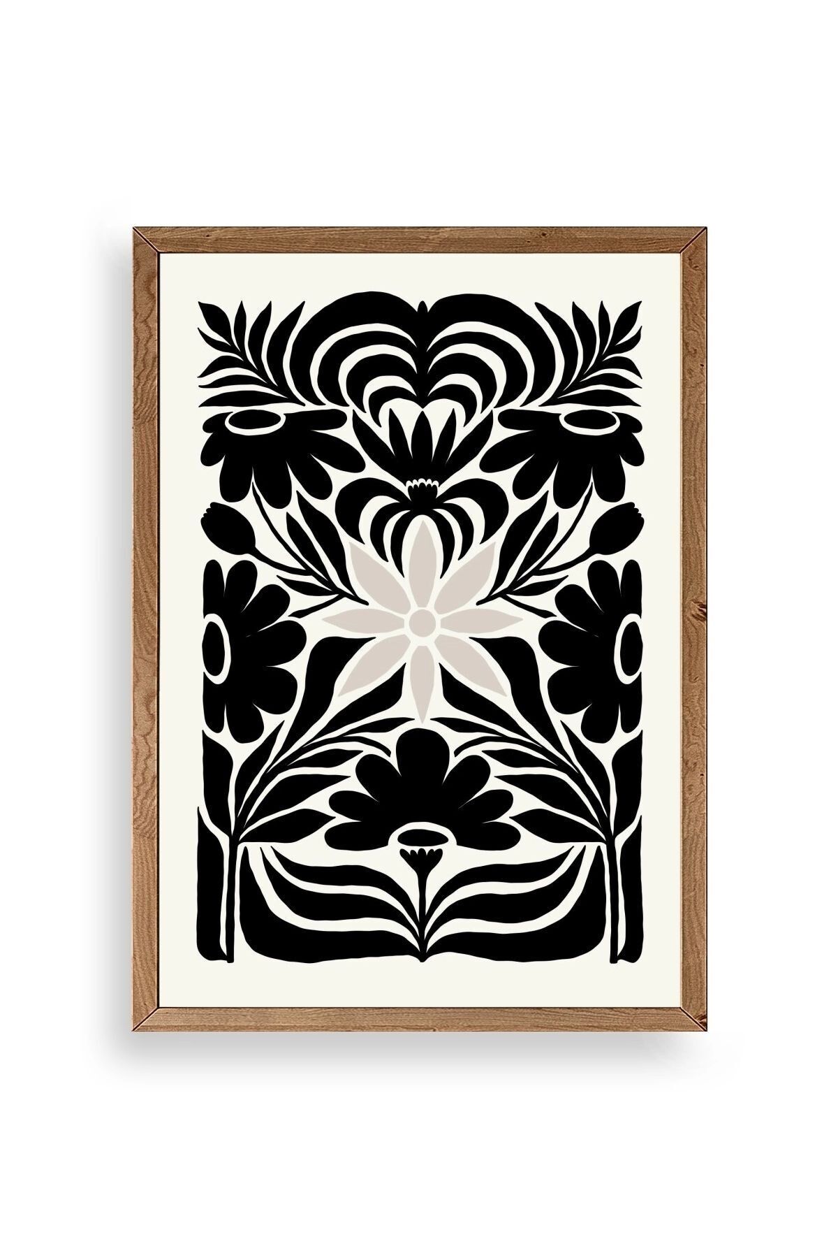 Desen Ahşap Çerçeveli Tablo 23 x 30