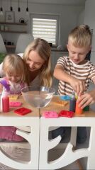 Magic Water Elf Aqua Gel Sihirli su oyuncak seti 5 renk jel şişe 6 kalıp