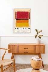 Rothko Ahşap Çerçeveli Tablo 23 x 30