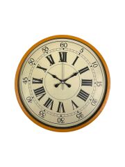 Zentime 36 Cm Turuncu Dekoratif Duvar Saati