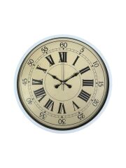 Zentime 36 Cm Beyaz Dekoratif Duvar Saati