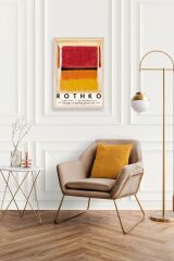 Rothko Ahşap Çerçeveli Tablo 50 x 70