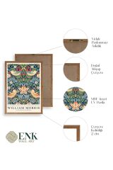 William Morris Ahşap Çerçeveli Tablo 50 x 70