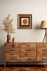 Nazar Ayeti Çerçeveli Taş Tablo 20 cm