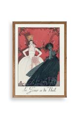 Paulette Duval Ahşap Çerçeveli Tablo 17 x 23